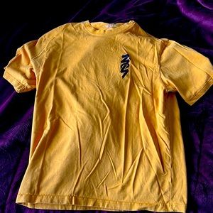 Orange Zion jordan tee size Large